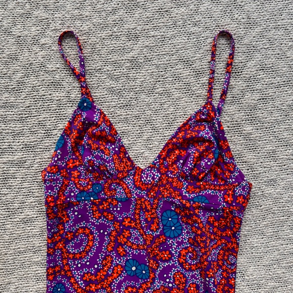 Vintage Floral Maxi Dress - Picture 3 of 6